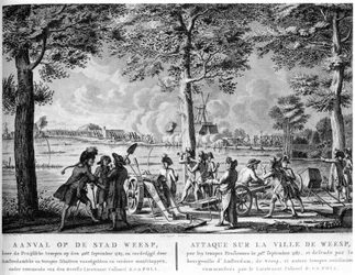 Attaque prussienne sur Weesp, 1787
